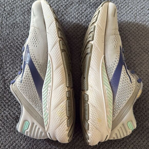Brooks Adrenaline GTS 22‎ Women’s Running Shoes Gray Blue Size 8.5 Supportive - Picture 13 of 14